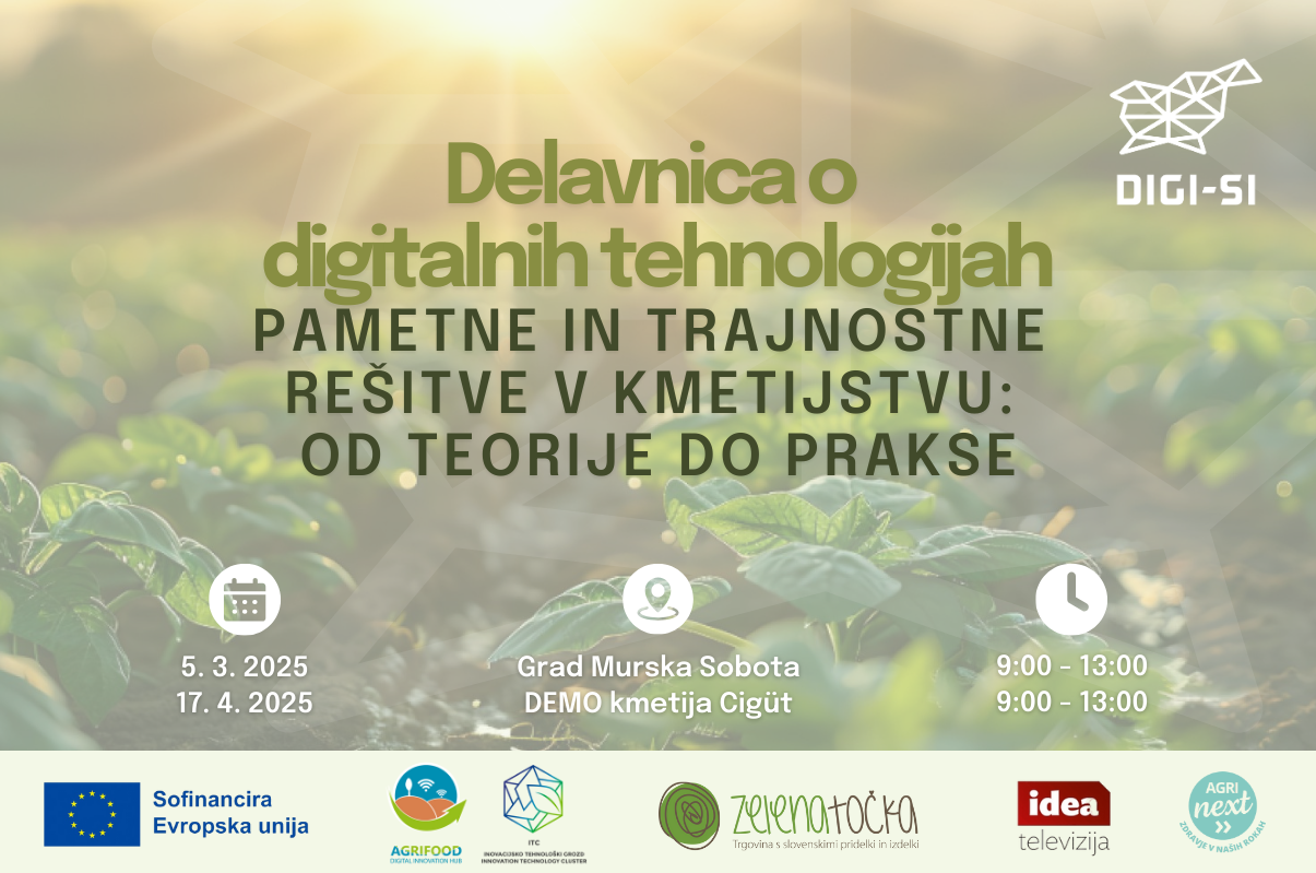Wp 13390 Delavnica o digitalnih tehnologijah agrifood 1